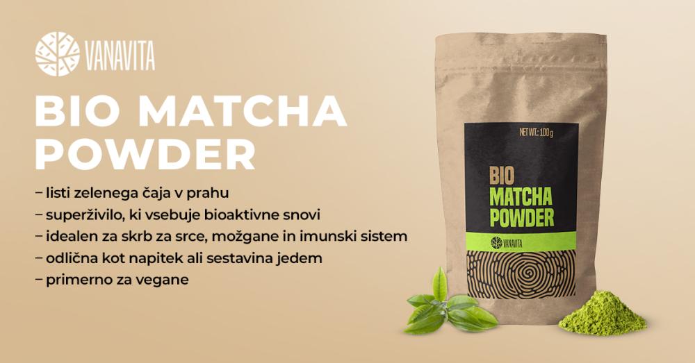 BIO Matcha v prahu - VanaVita