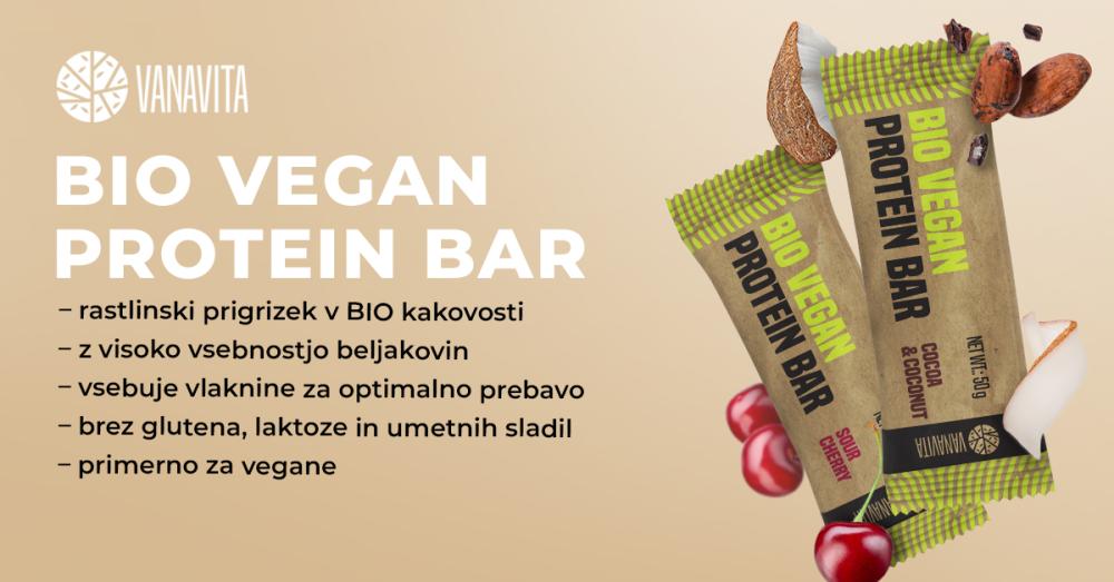 BIO Vegan Protein Bar - VanaVita