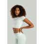 Ženski crop top Essential Moon Grey - STRIX