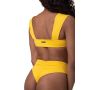 Bikini Top Miami Retro  Yellow - NEBBIA