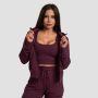 Ženska jopa TRN Zip-Up Eggplant - GymBeam