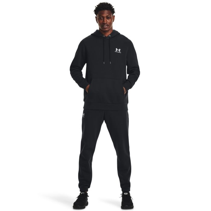 Moški pulover Essential Fleece Black - Under Armour