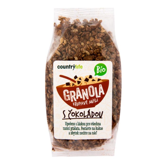 BIO Granola - Crispy Oatmeal 350g - Country Life