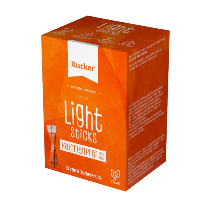 Sladidlo Erythritol Light v porcijskem pakiranju 50x5g - Xucker