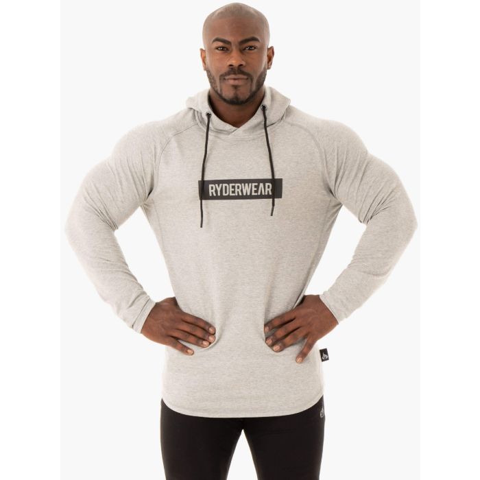 Moška jopica s kapuco Base Grey - Ryderwear