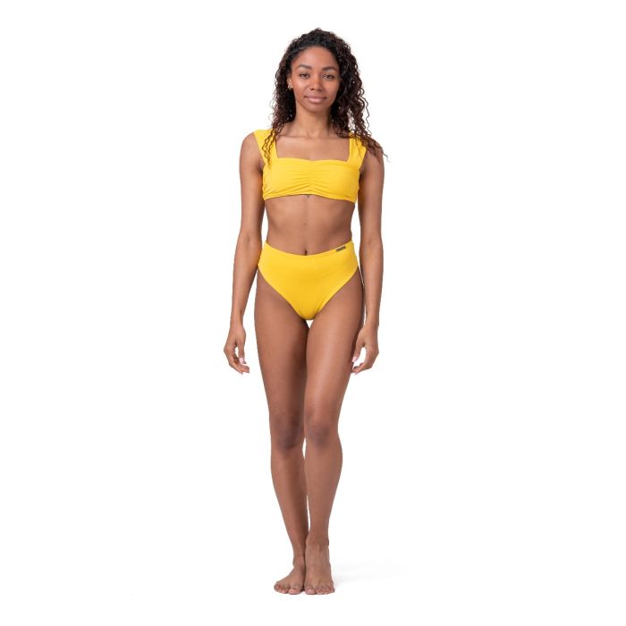 Bikini Top Miami Retro  Yellow - NEBBIA