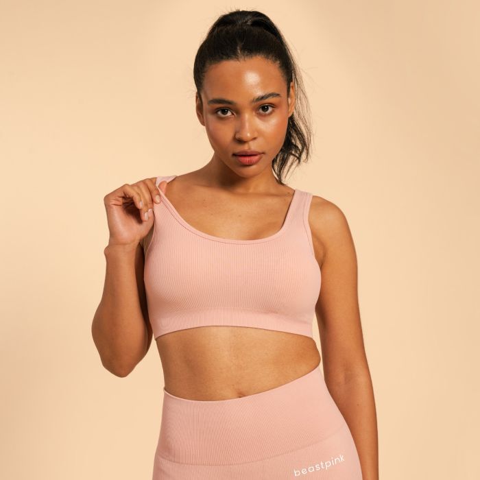 Športni bralette modrček Hyper Pink - BeastPink