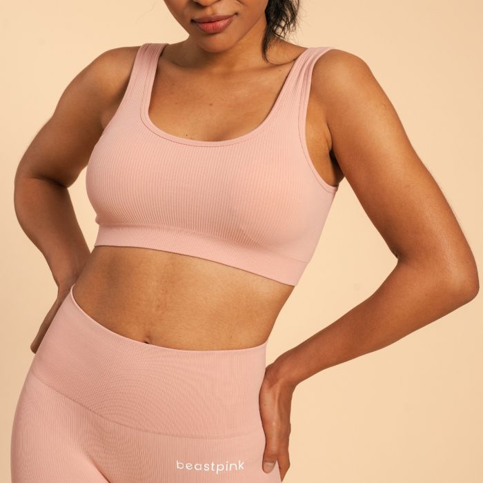 Športni bralette modrček Hyper Pink - BeastPink