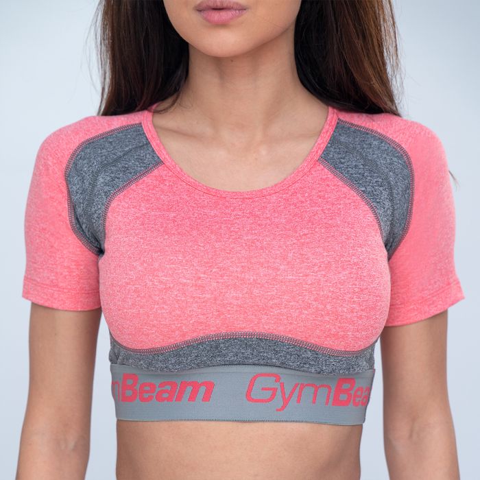 Športni top Ultrafit Heather Pink - GymBeam