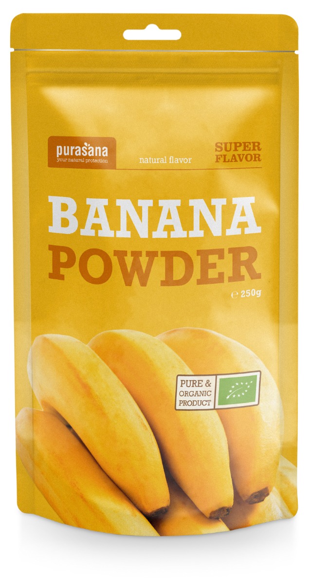 BIO Banana Powder 250 g - Purasana