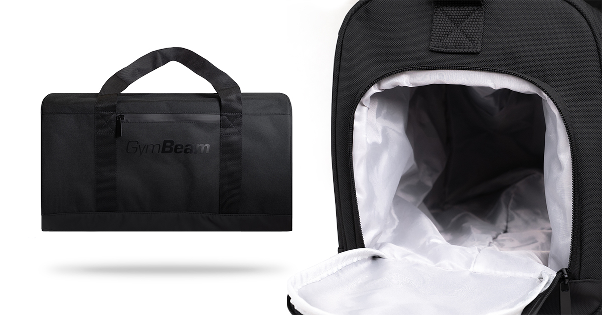 Športna torba Duffle All Black - GymBeam