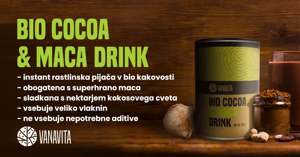 BIO Cocoa & Maca Drink - VanaVita