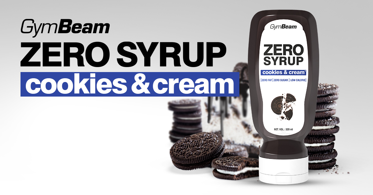 ZERO sirup Cookies & Cream - GymBeam